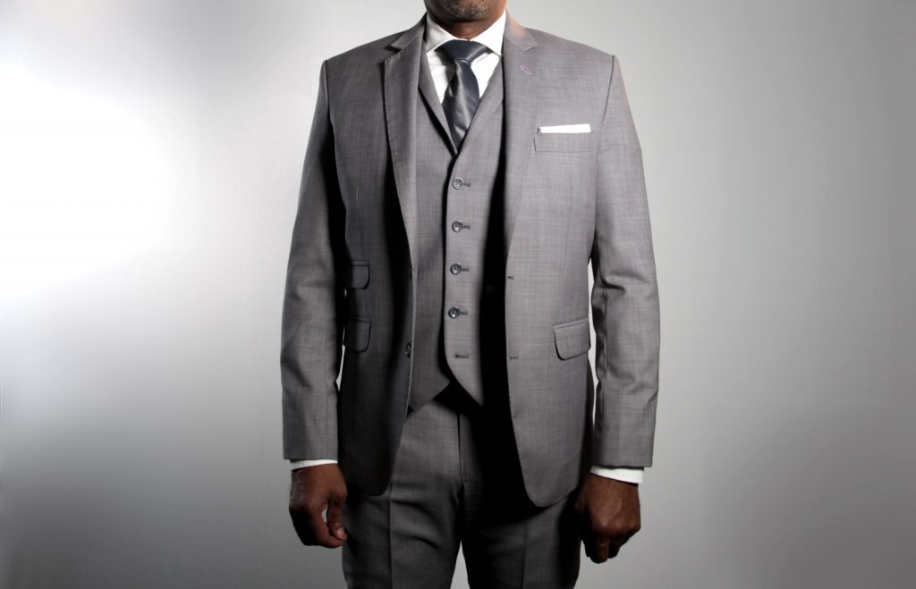Grey 3 piece suit